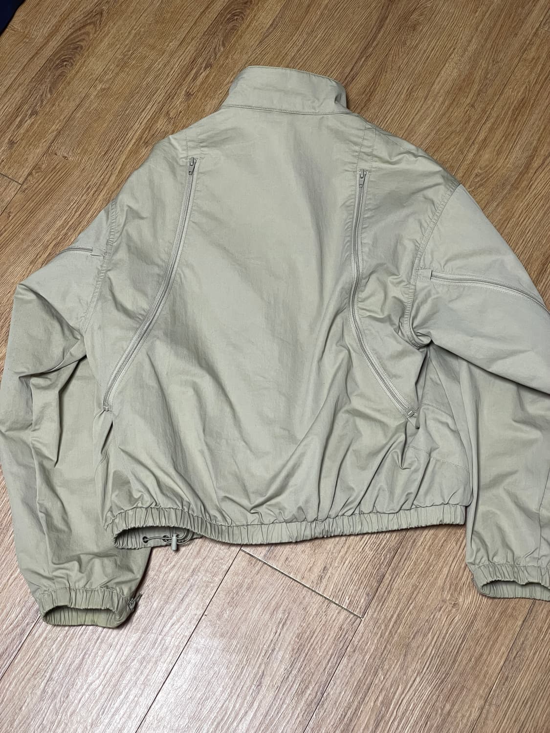 쿠어  COOR 멀티 집업 블루종 (샌드베이지) 상품이미지3