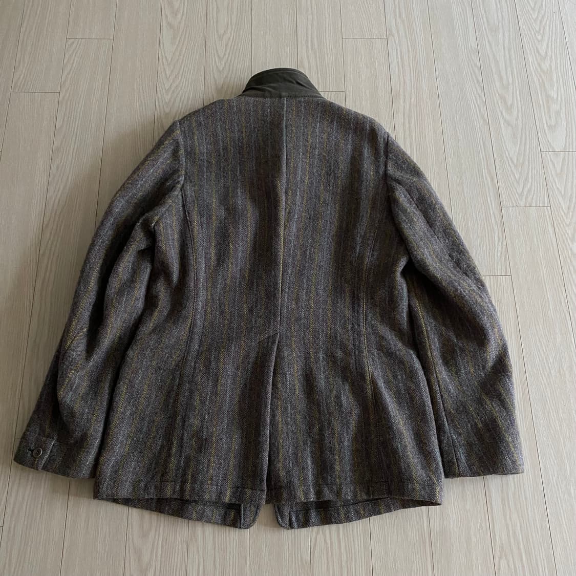 [50] 드리스 반 노튼 하이넥 트위드 자켓 상품이미지3