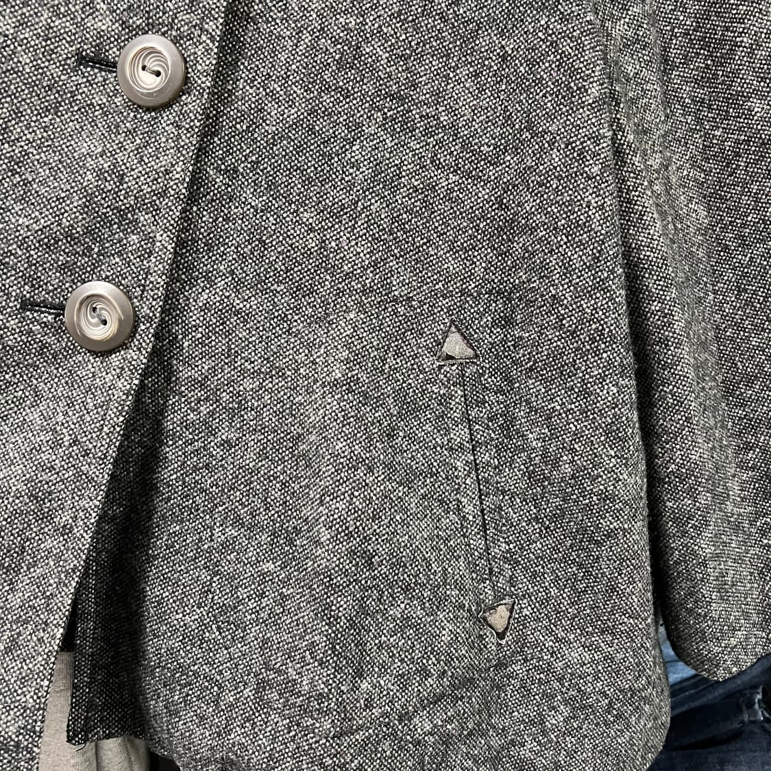 모리걸 갸루 케이프 코트 자켓 상품이미지8