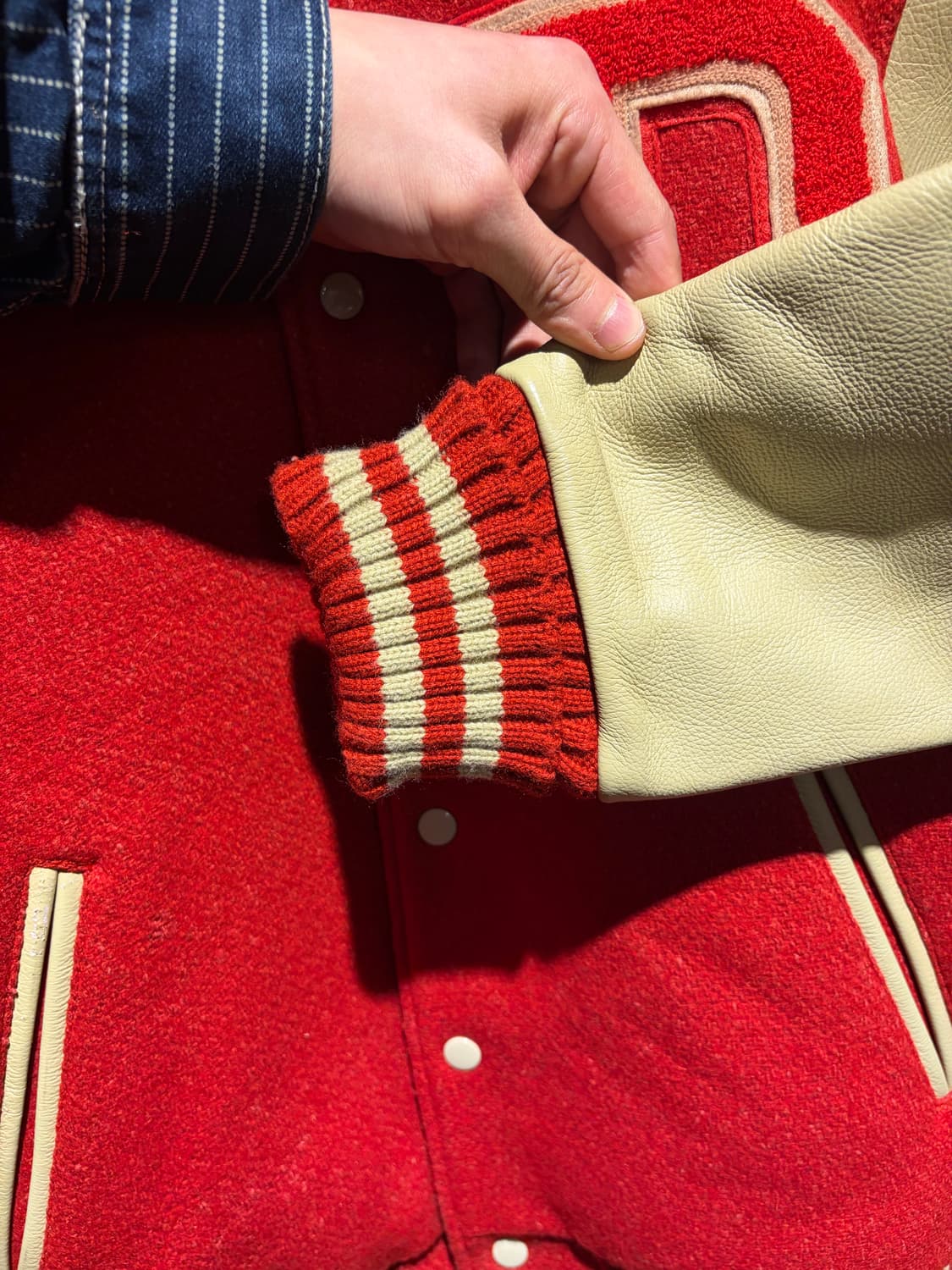 90s Houston chain varsity /휴스턴 체인스티치 바시티 상품이미지5