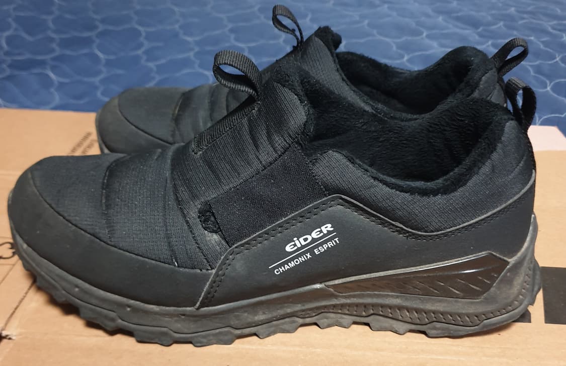 아이더 워머 슬립온 트레킹화 블랙 (260) 상품이미지3