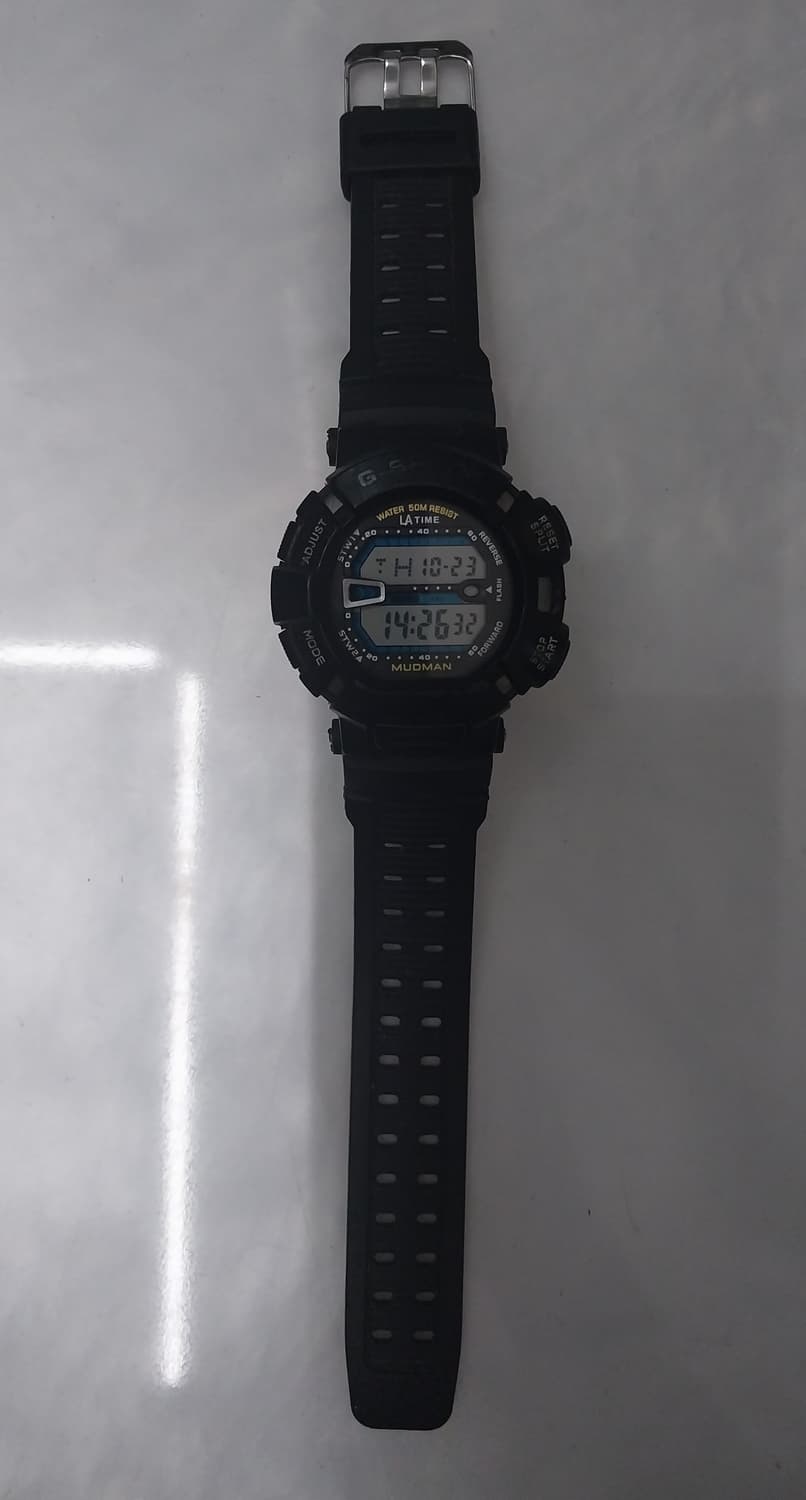 지샥 머드맨 블랙 손목시계 상품이미지2