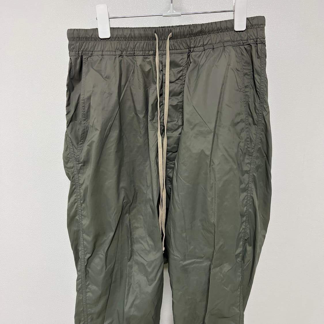 릭오웬스 20SS 다크쉐도우 드로우스트링 롱 나일론 사루엘 팬츠 더스트 상품이미지4