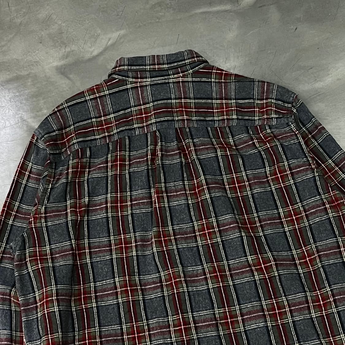  엘엘빈 체크 플란넬 셔츠 y14507 상품이미지4