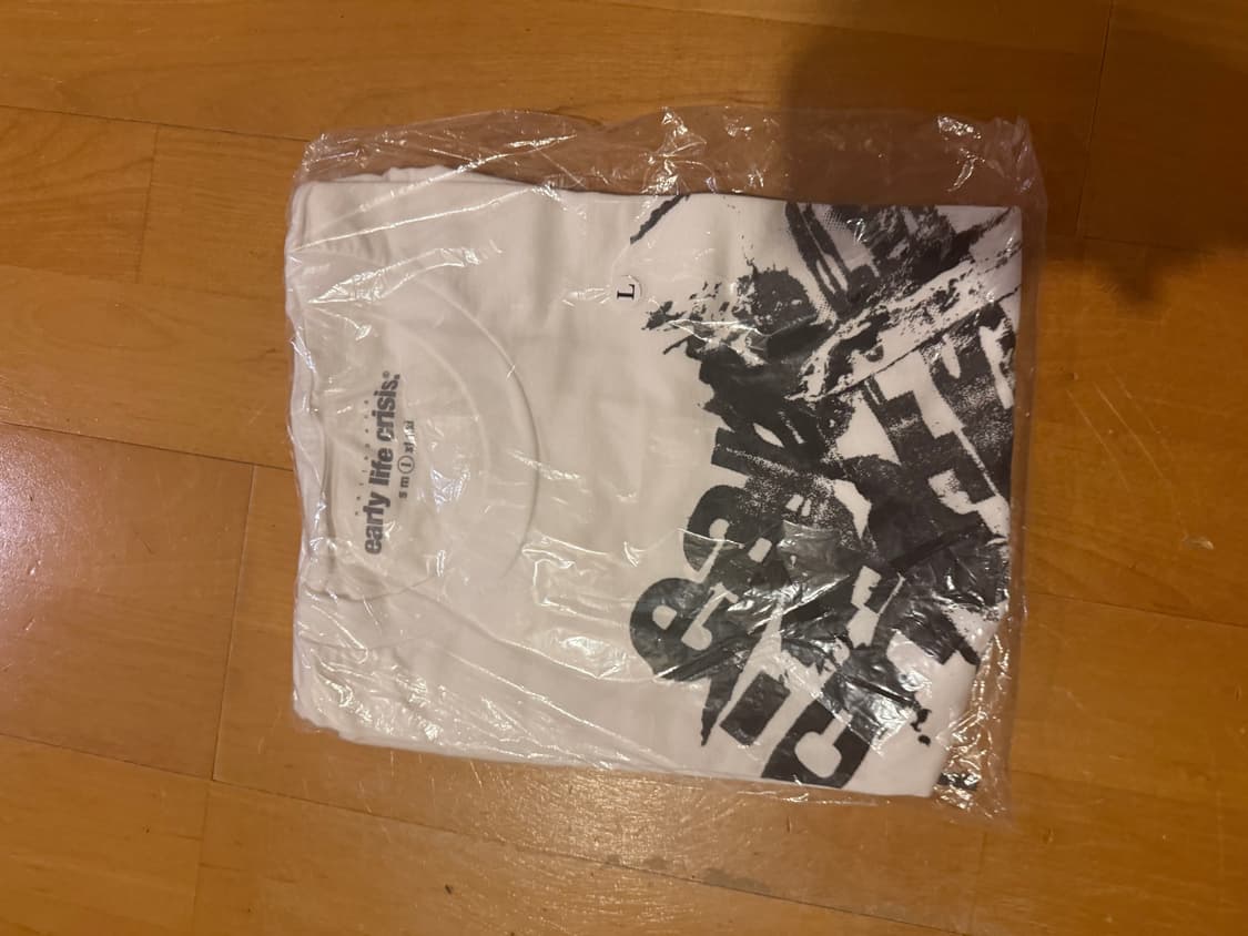 넷스펜드 early life crisis 머천다이즈 티셔츠 L  새상품 상품이미지2