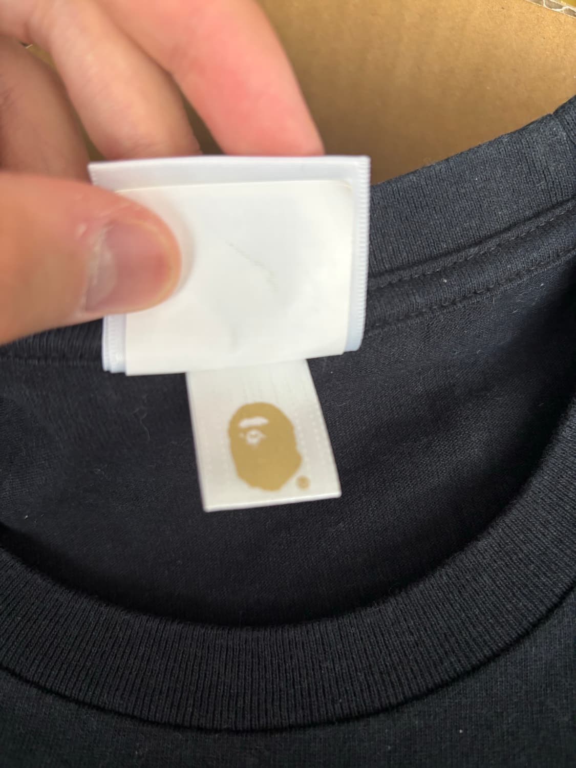 베이프 카모 반팔 티셔츠 그레이 XL 상품이미지6