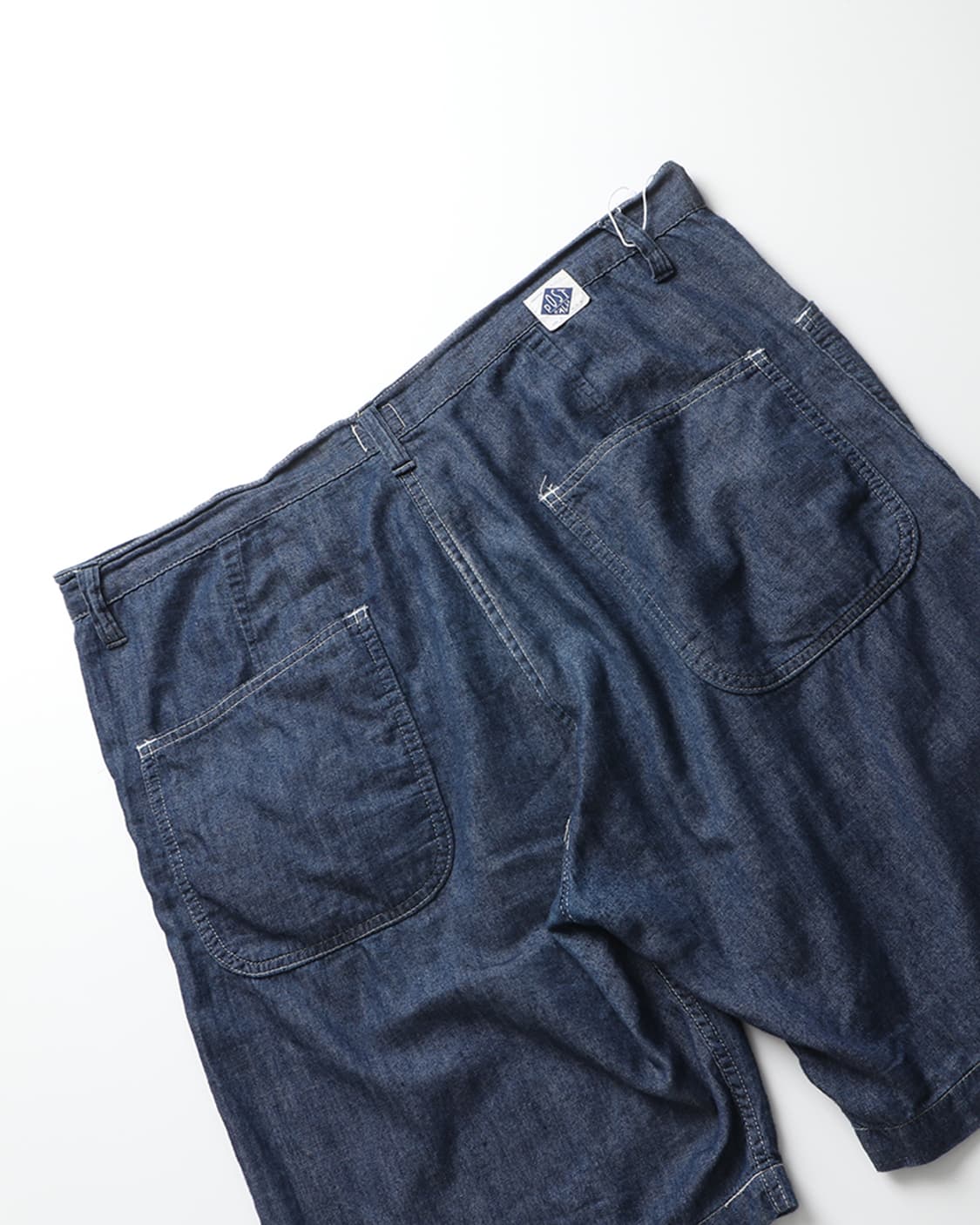 POST OVERALLS Indigo Work Shorts 상품이미지7