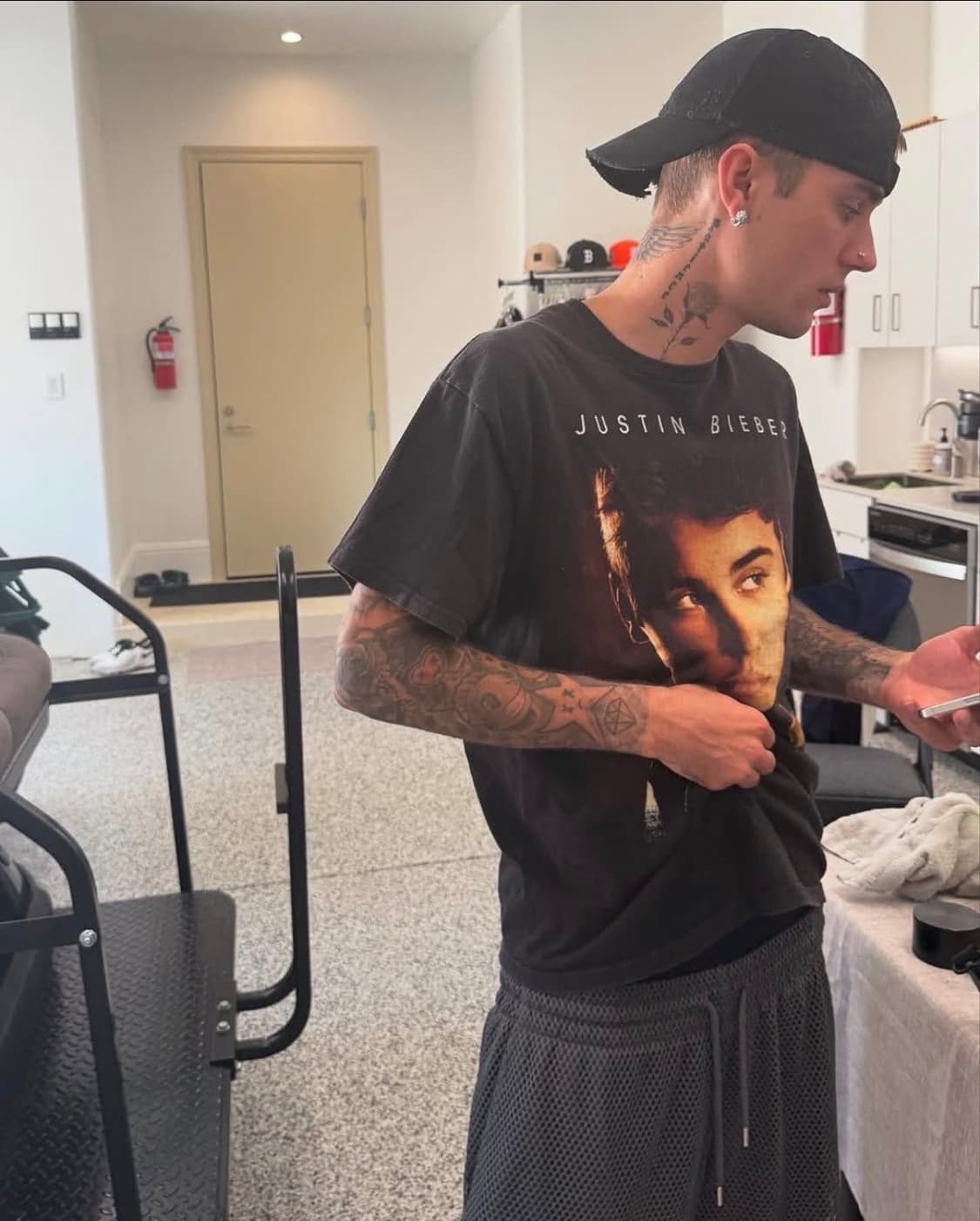 빈티지 12s 저스틴비버 Believe 투어 티셔츠 상품이미지1