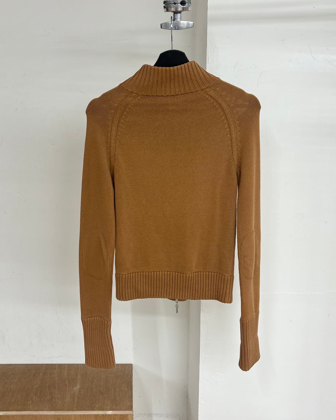 폴로 진스 컴퍼니 브라운 하이넥 니트 집업  상품이미지6