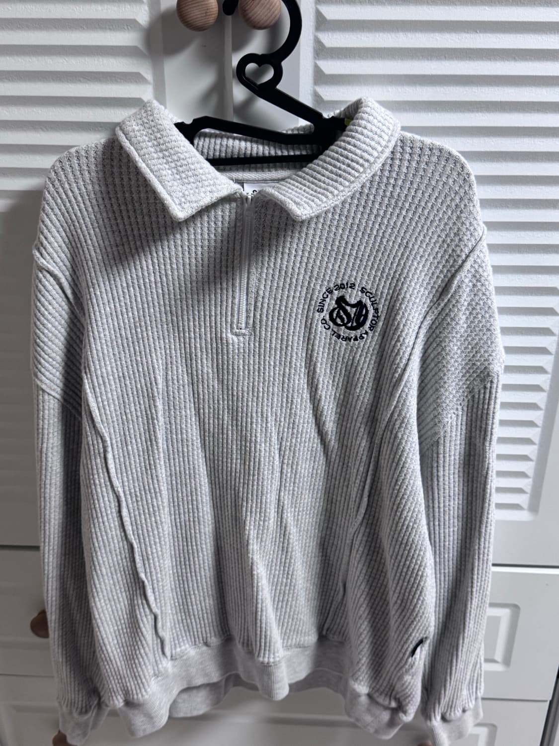 스컬프터 와플 맨투맨 상품이미지1