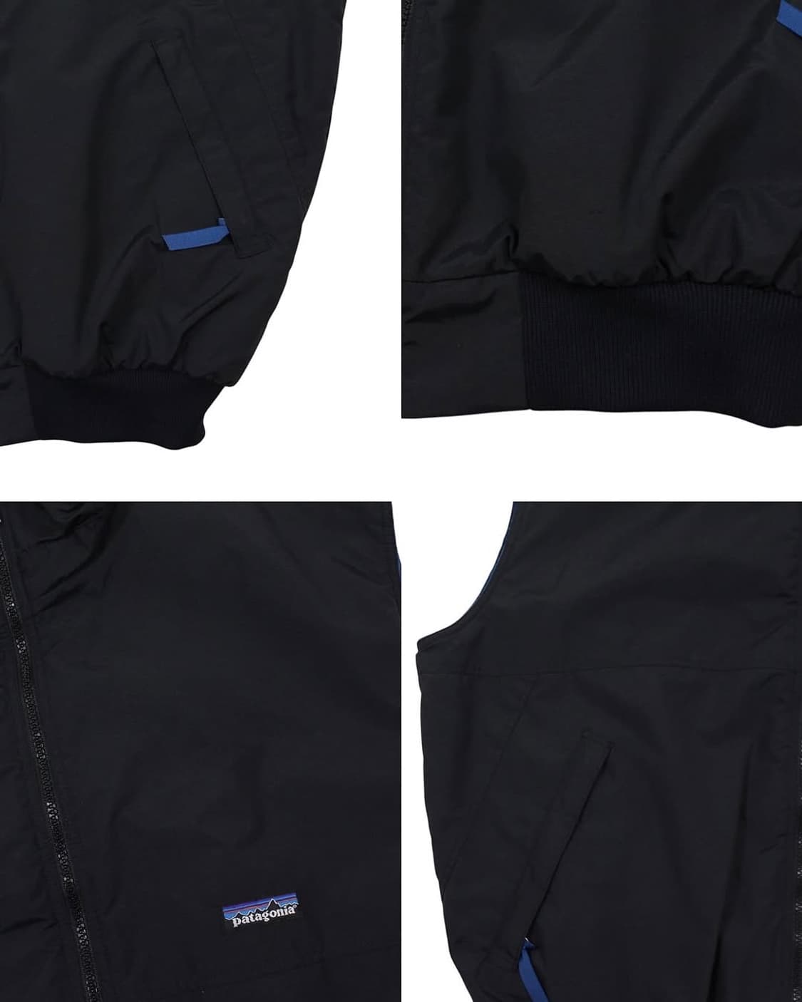 1996 파타고니아 쉘드 신칠라 베스트 블랙 빈티지 상품이미지8