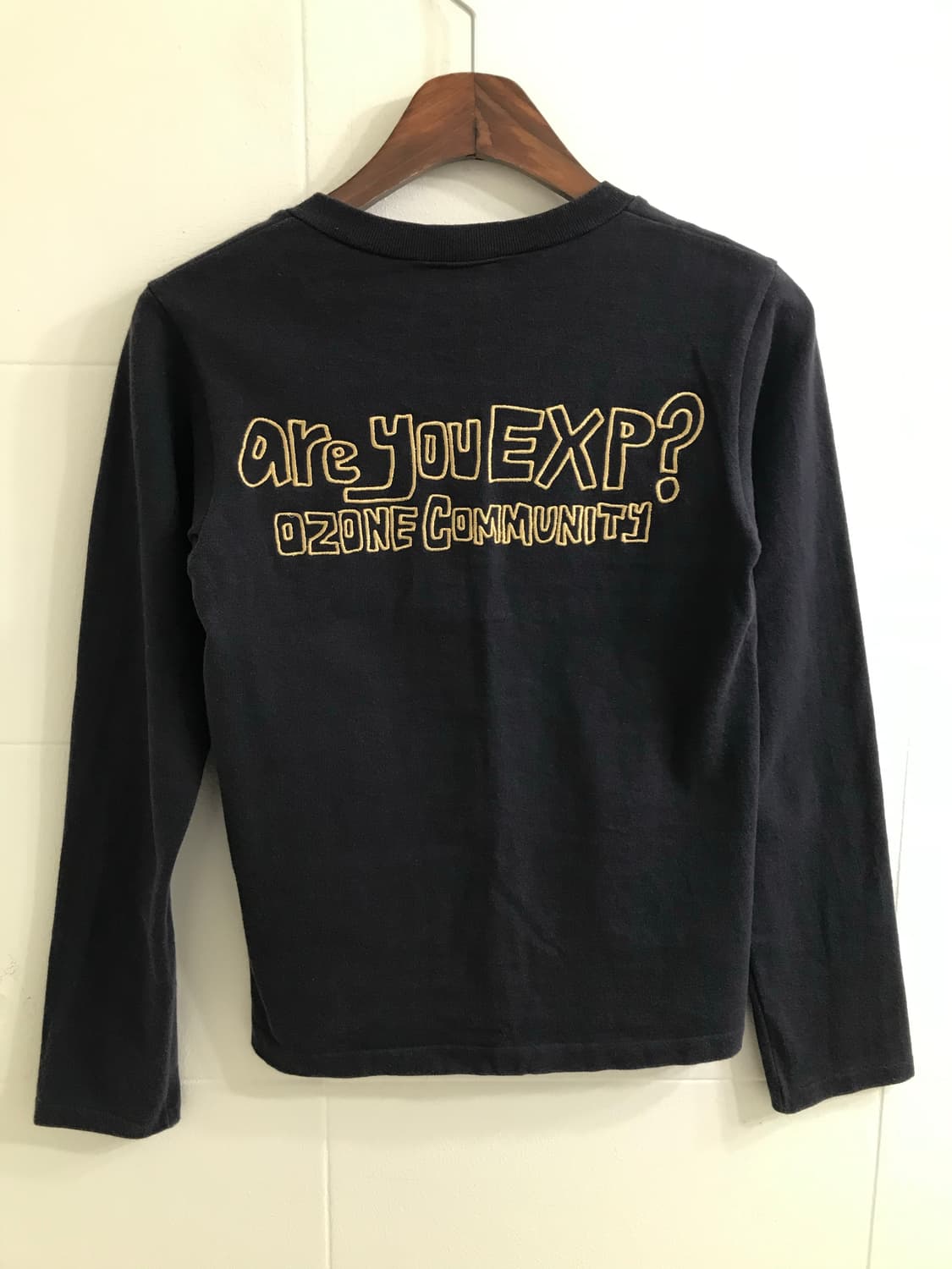 오존 커뮤니티 락스타 자수 딱붙 롱슬리브 상품이미지5