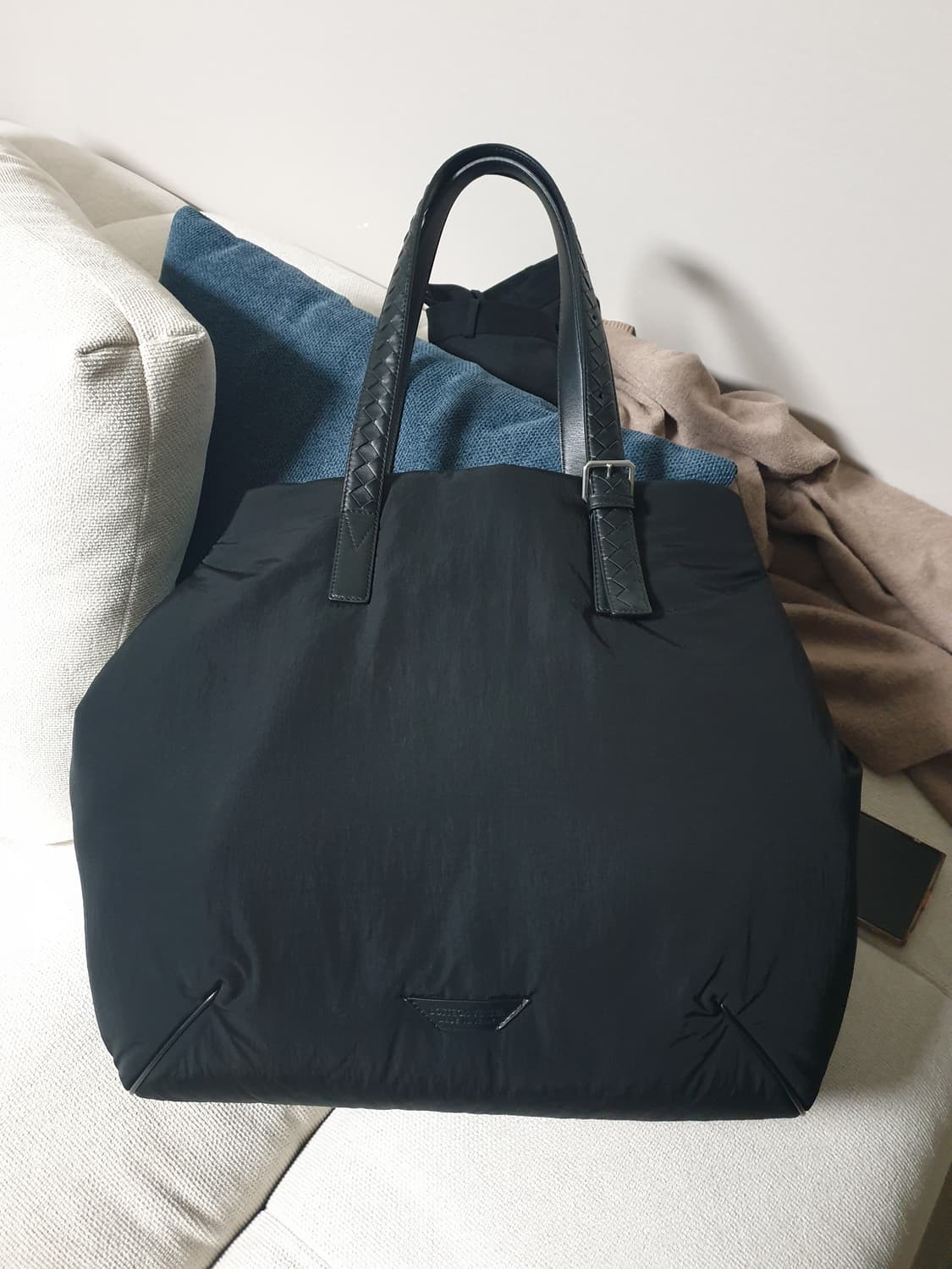 보테가베네타 블랙 인트레치아토 토트백(새상품급) 상품이미지6