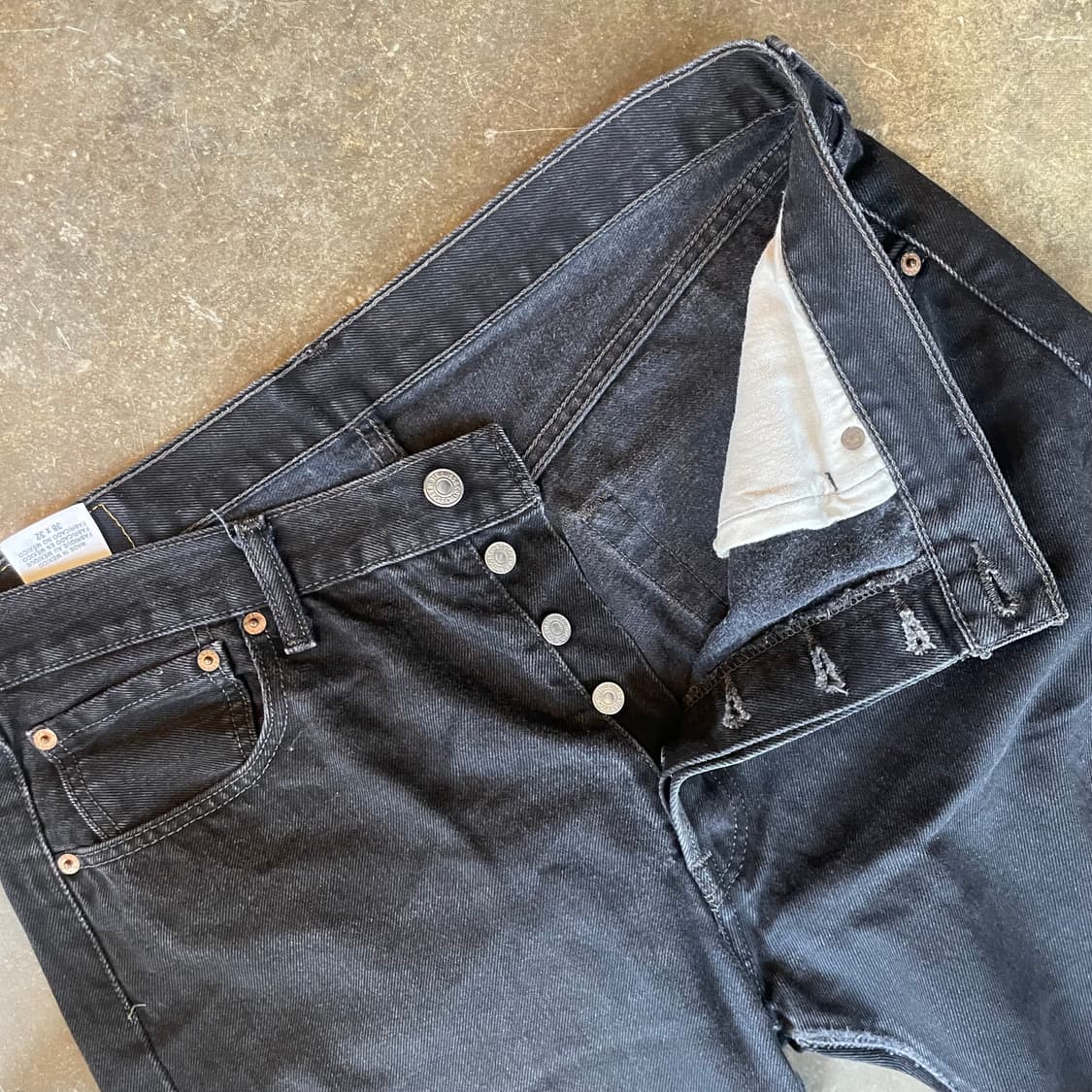 Levi's 501 black 상품이미지3