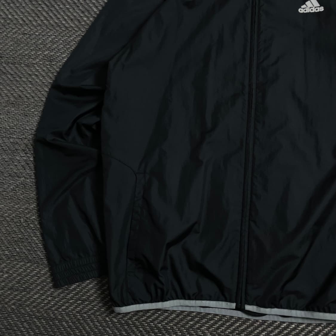 00s 아디다스 올드스쿨 블랙 우븐 트랙 자켓&트랙팬츠 세트 o 4028 상품이미지4