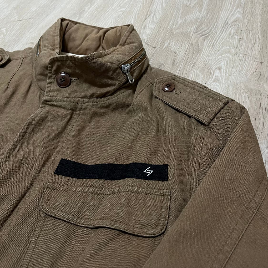 라이풀 누빔 밀리터리 M65 야상 필드자켓 L/100 상품이미지5