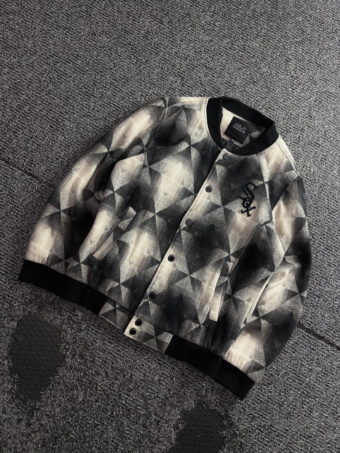 MLB 시카고 화이트 삭스 올드스쿨 바시티 자켓 3838 상품이미지1