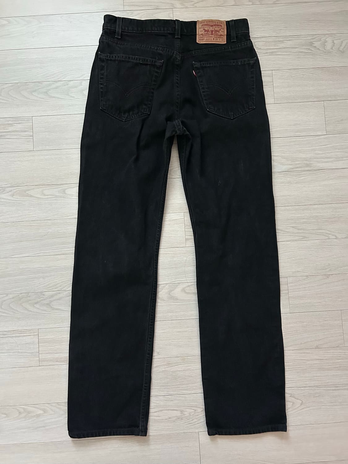 빈티지 리바이스 505 90s 흑청 usa 상품이미지4