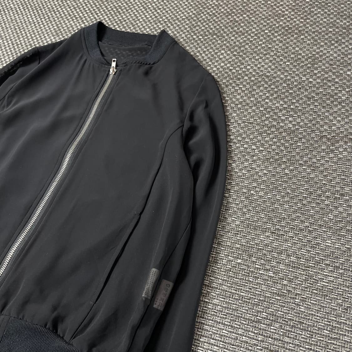 JPN 블랙 시스루 집업 자켓 M 상품이미지3