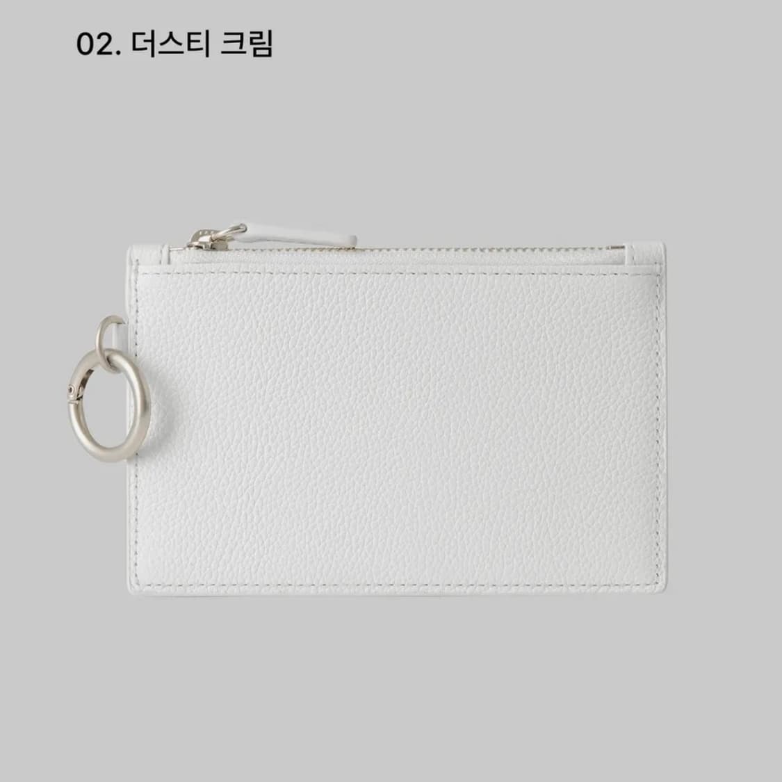 그레인 레더 링 홀더 카드 지갑 상품이미지1