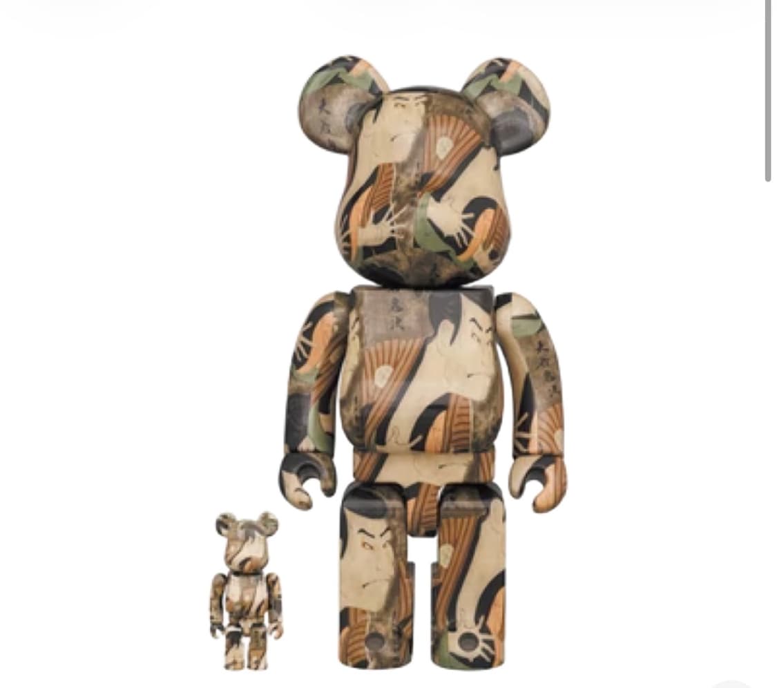 베어브릭 오타니 오니지 얏코 에도베 100% & 400% 세트 상품이미지1