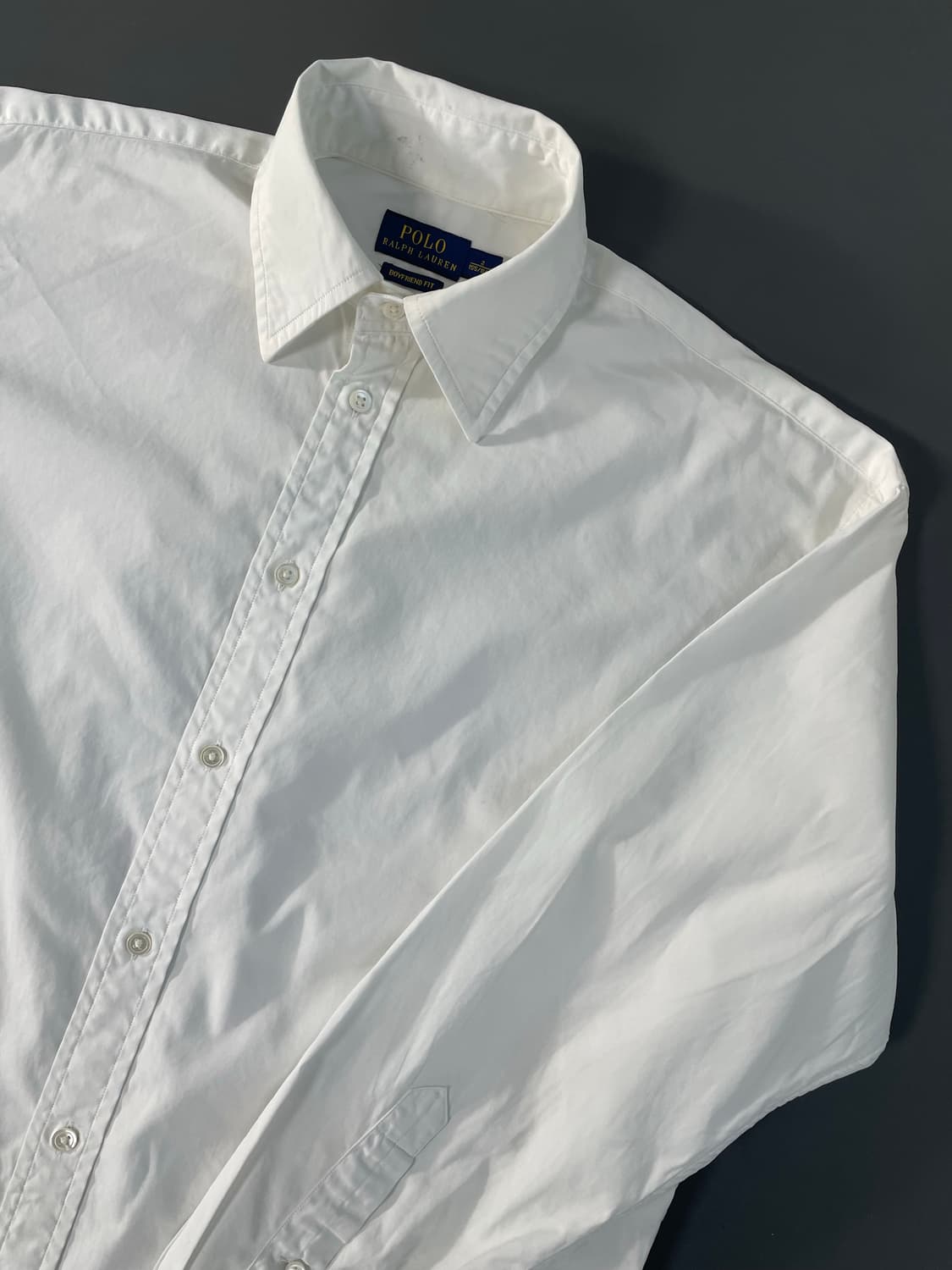 [2] 폴로 랄프로렌 포플린 셔츠 보이 프랜드 핏 상품이미지4