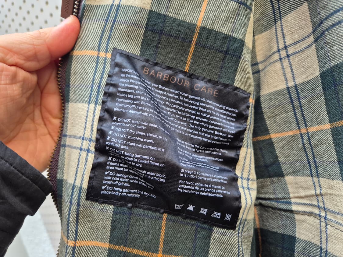 바버 뷰포트 왁스드 자켓 상품이미지9