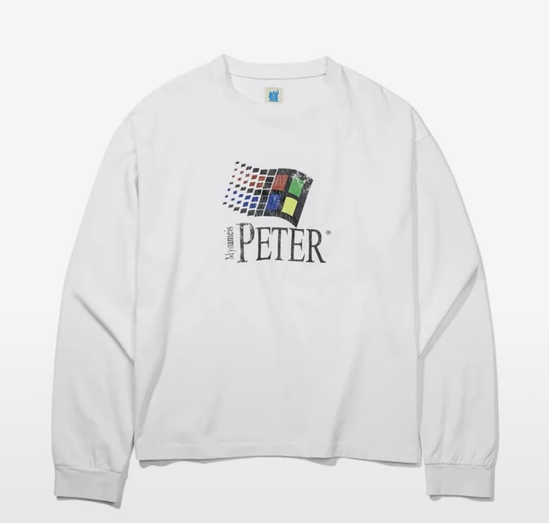 마이네임이즈피터 윈도우 롱슬리브 상품이미지1