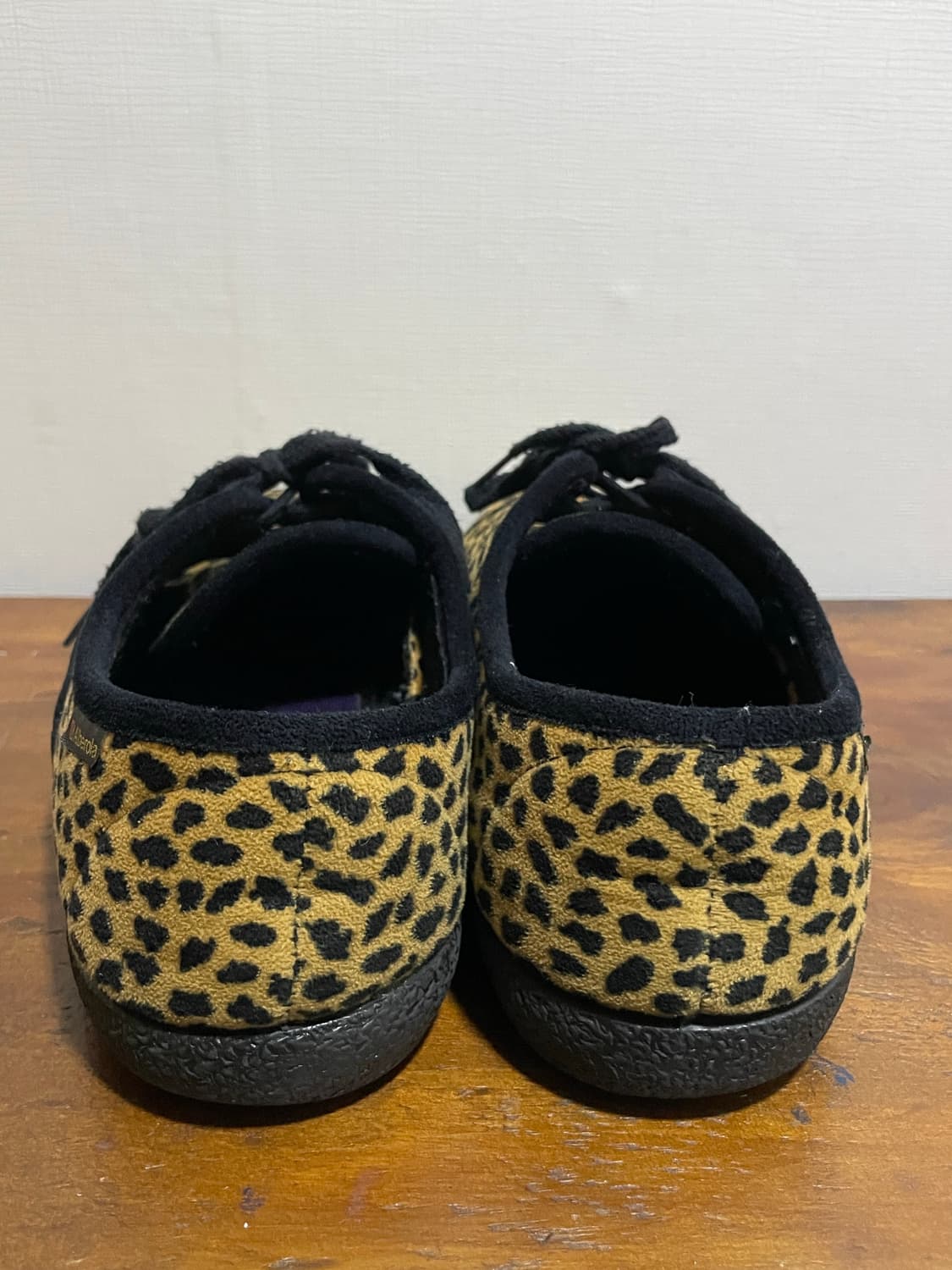 일본 레오파드 패턴 뮬 신발 상품이미지3