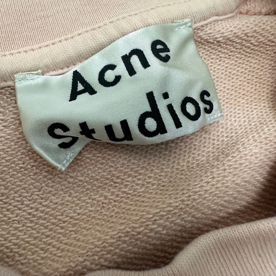 아크네 스튜디오 맨투맨 핑크 S 상품이미지6