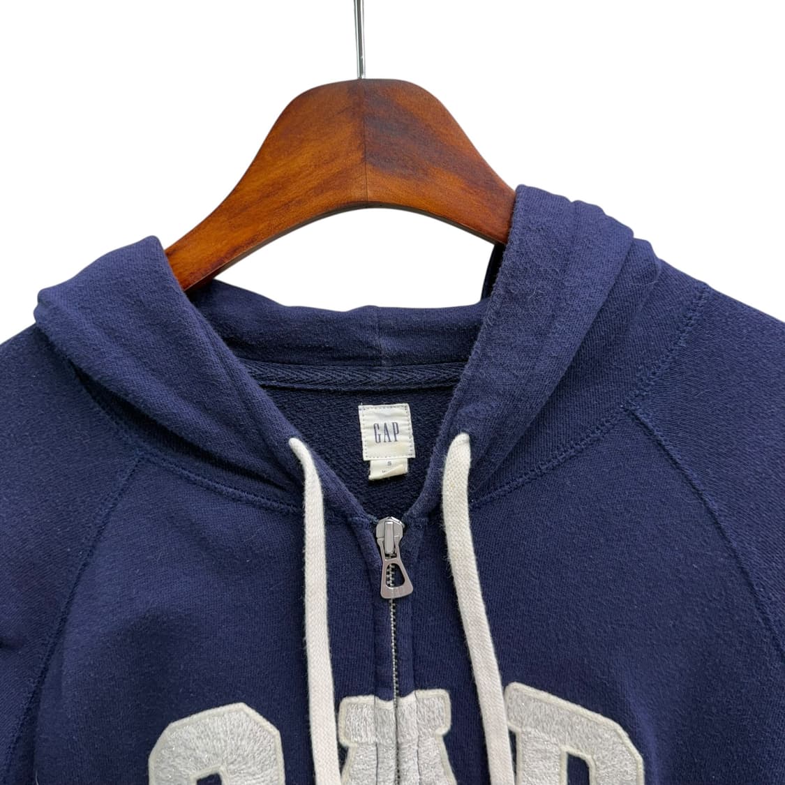 [S] 갭 네이비 후드집업 상품이미지5