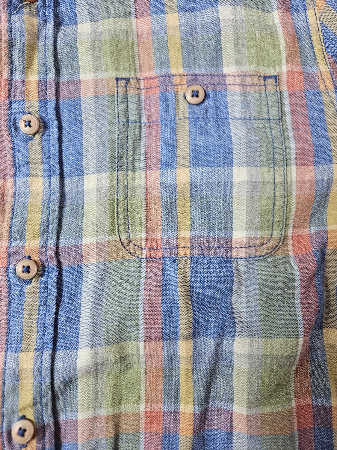 series 시리즈 체크 코튼 셔츠 빈티지 아메카지 95 상품이미지3