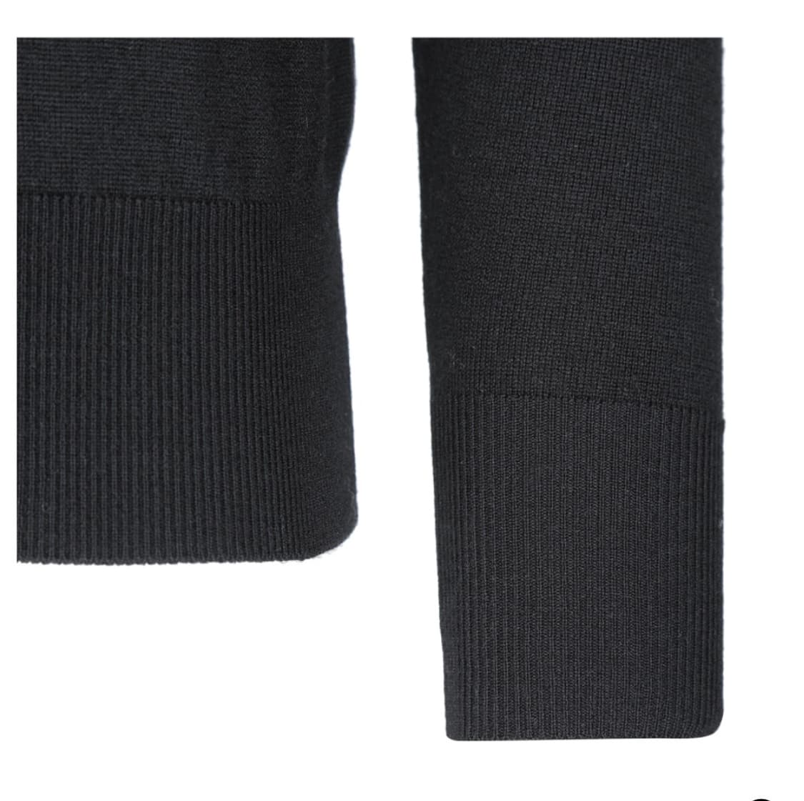 쉐입부티크 Premium WOOL Crew neck knit 블랙 새상품 상품이미지8
