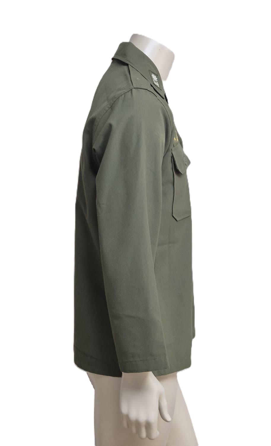 육군 구형 의무 소령 민무늬 전투복 상의 자켓 (M) 상품이미지3