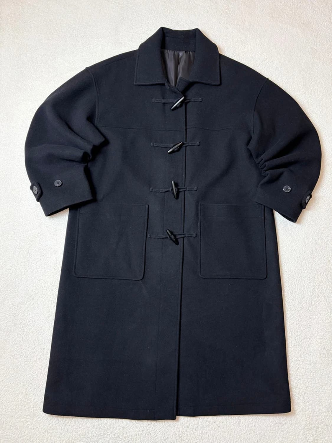 키뮤어 22FW 서플러스 울 세미오버 더플 코트 PN6573 상품이미지1