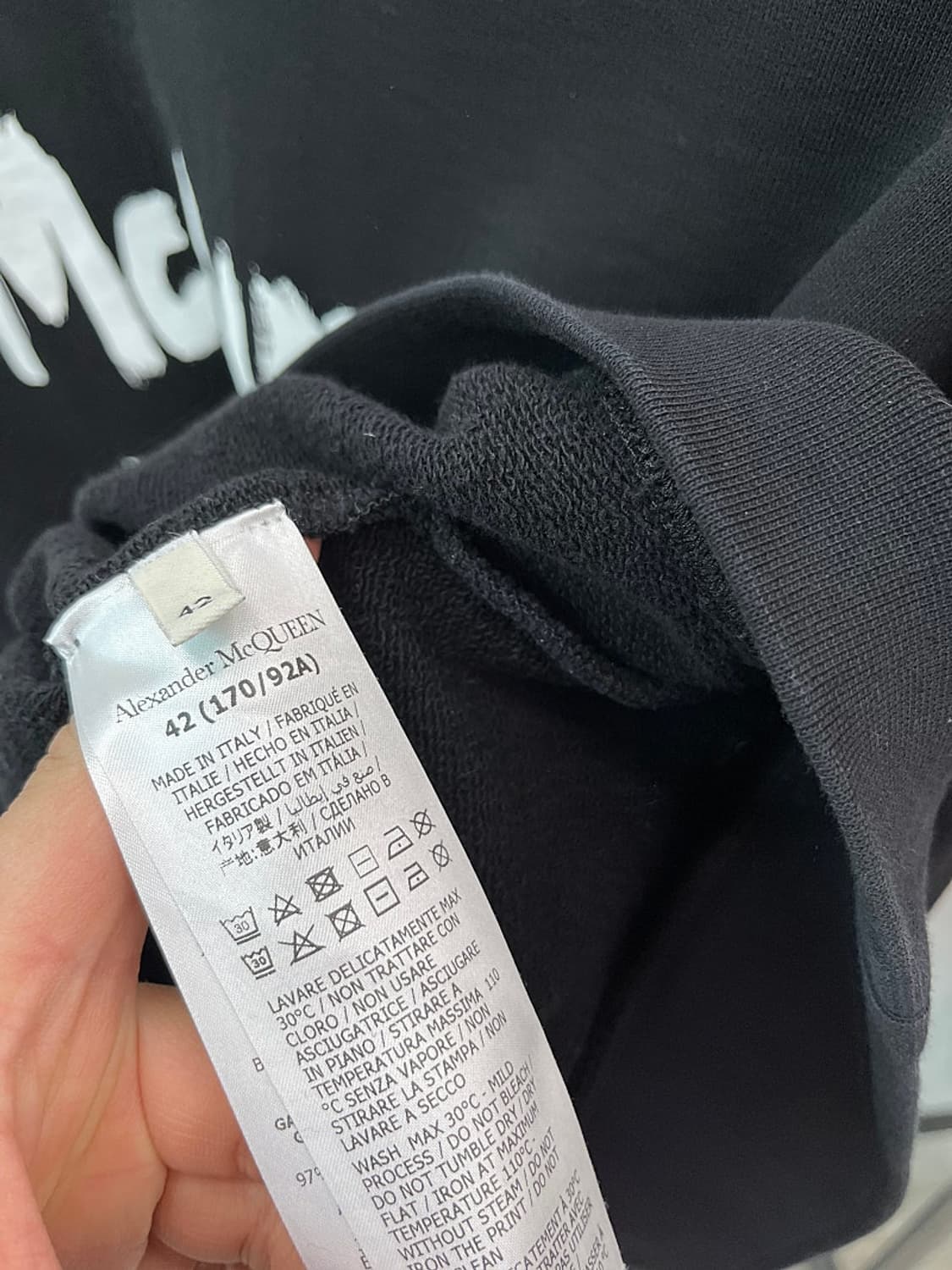 여) 알렉산더맥퀸 신형 오버 맨투맨  상품이미지7