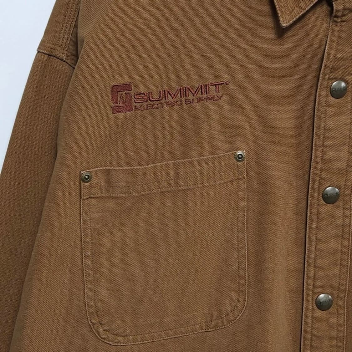 110~115)carhartt 칼하트 워크웨어 셔츠자켓 헤비코튼 상품이미지2