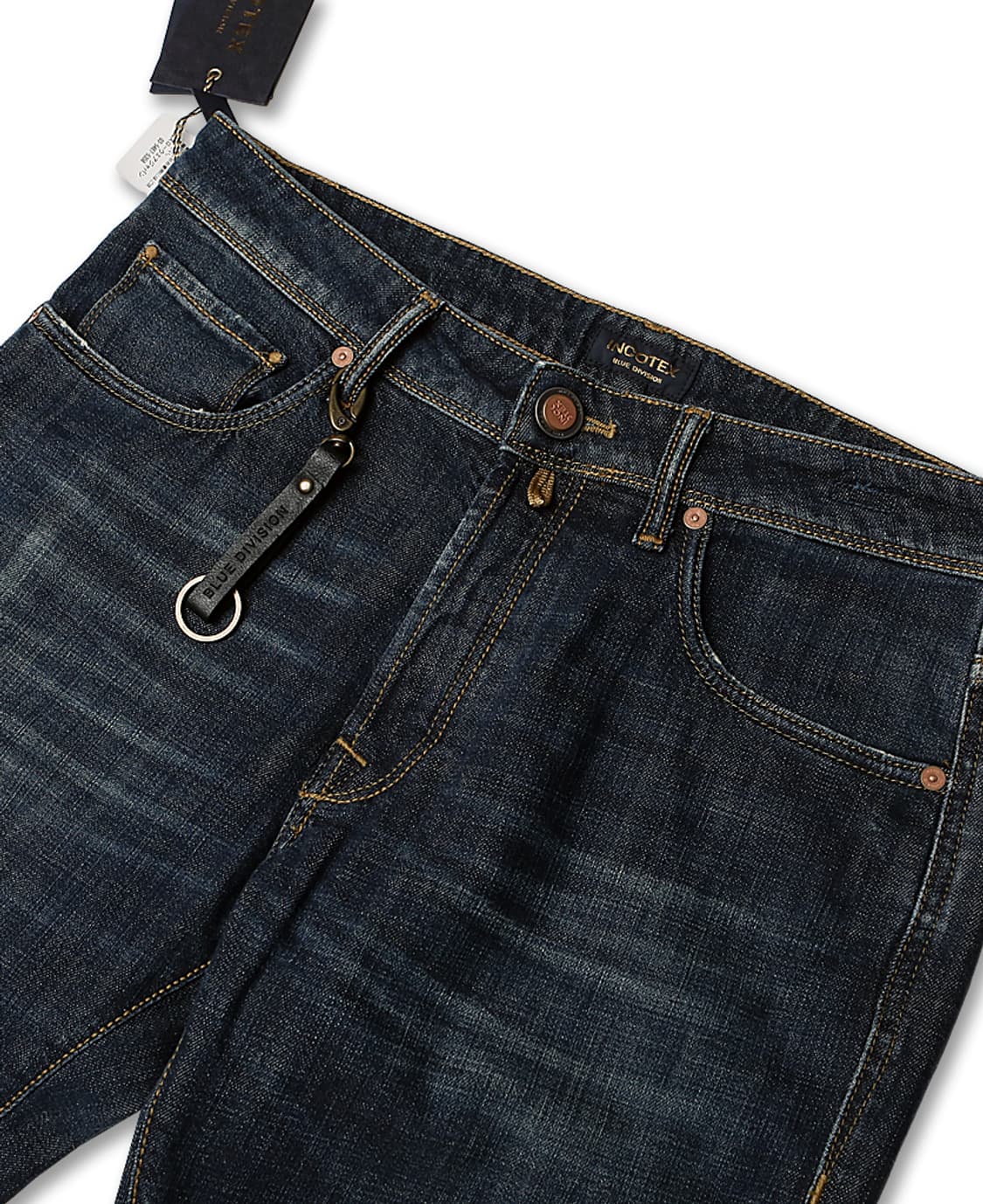 인코텍스 [Incotex] 블루 디비전 디스트로이드 슬림 이태리 데님 상품이미지3