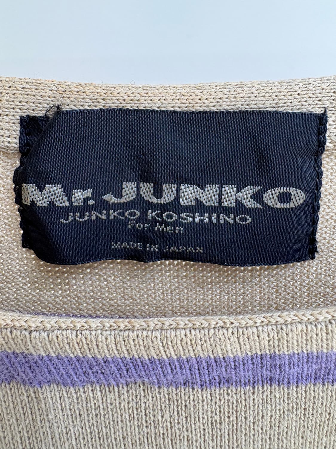  MR. JUNKO (Made in Japan) 니트 상품이미지7