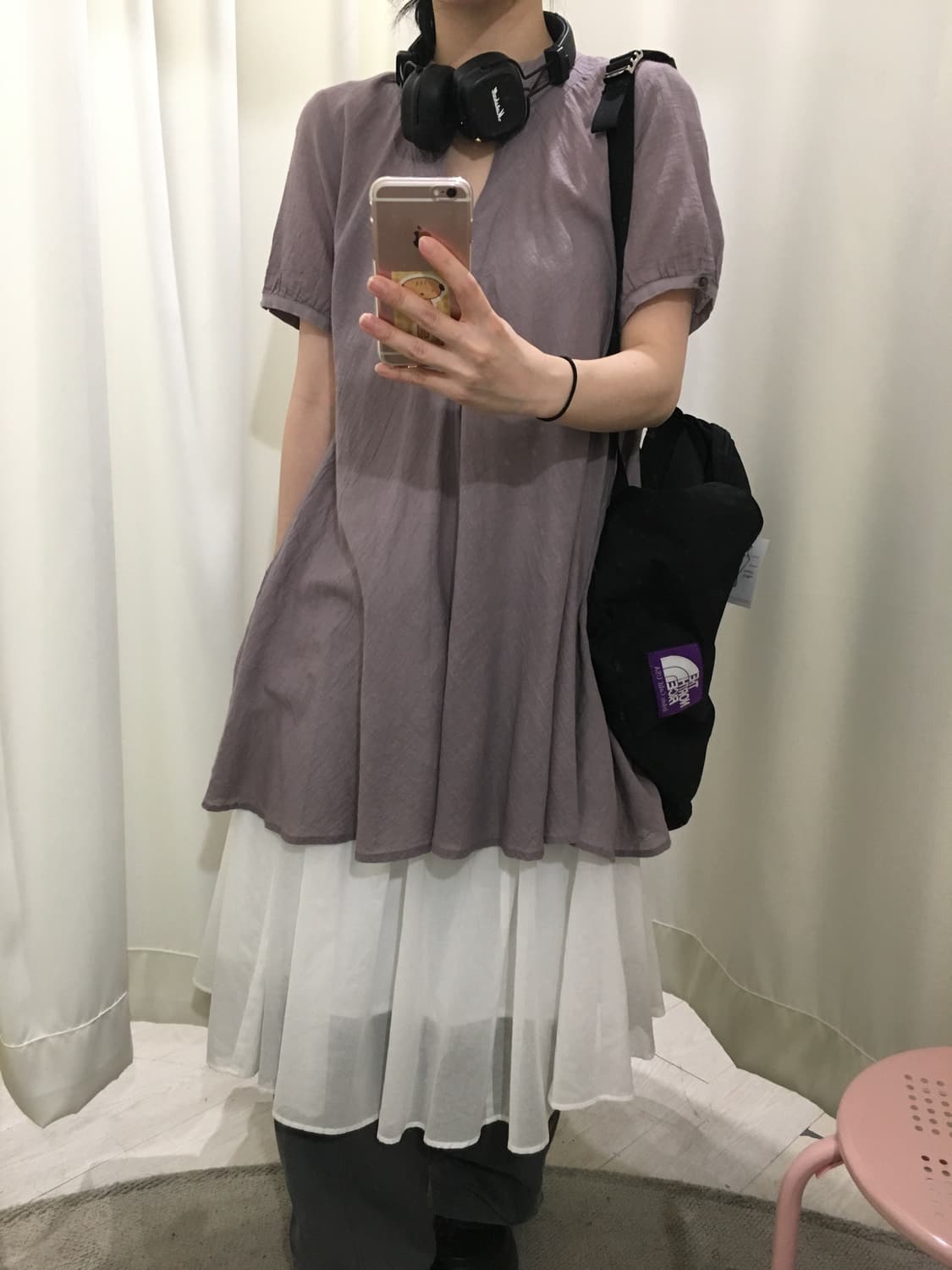 연보라 모리걸 블라우스 상품이미지4