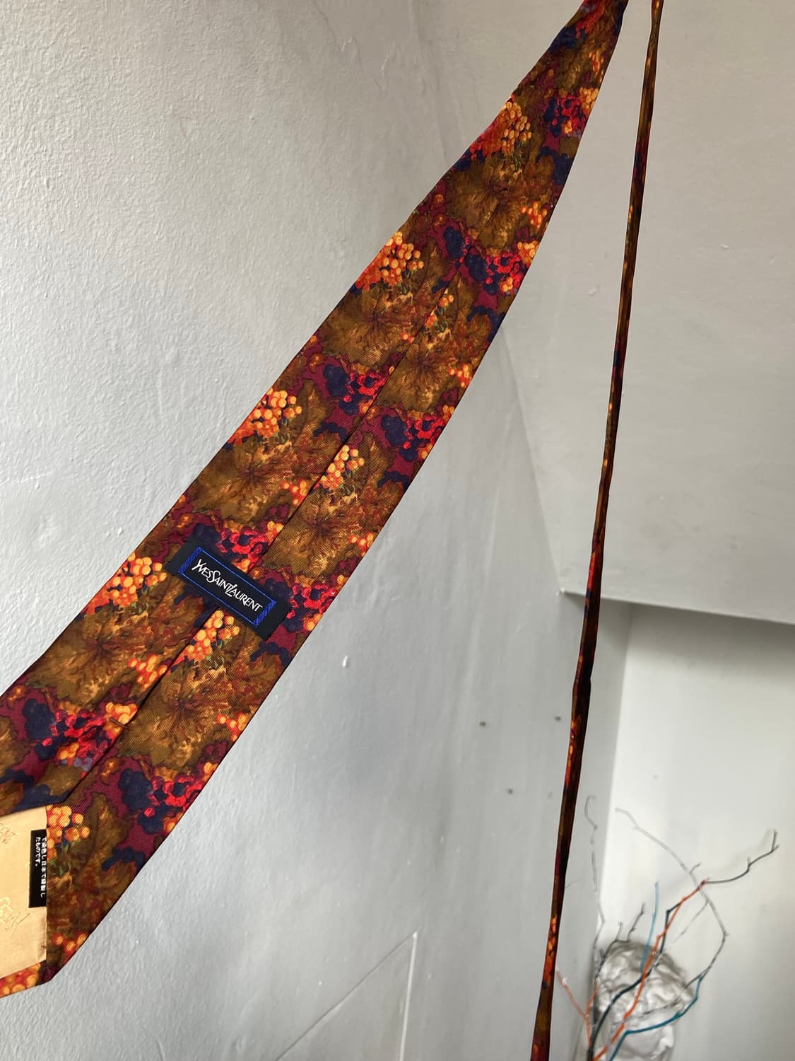 빈티지 입생로랑 실크 넥타이 상품이미지3