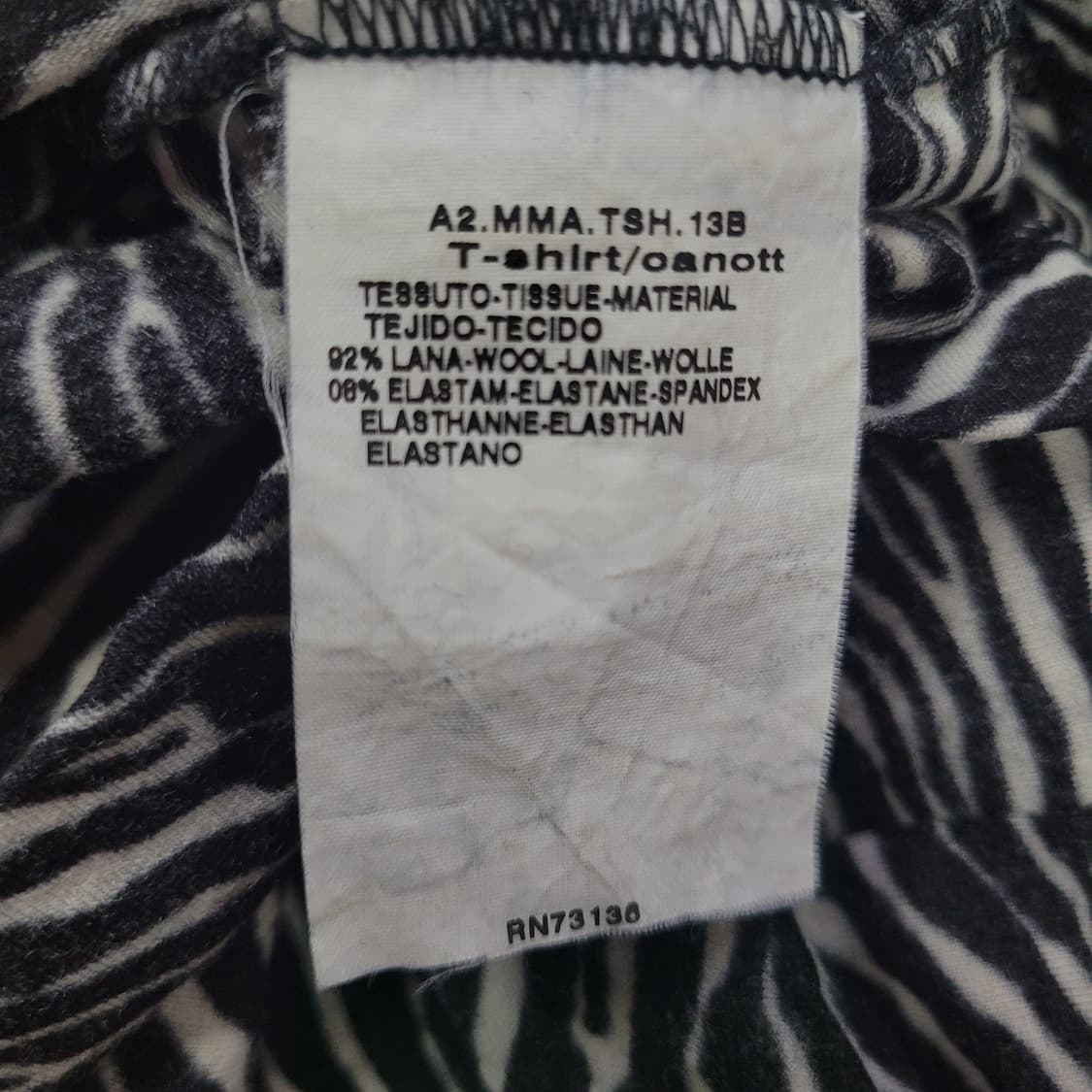 MaxMara 막스마라 빈티지 지브라 울 슬리브 상품이미지5