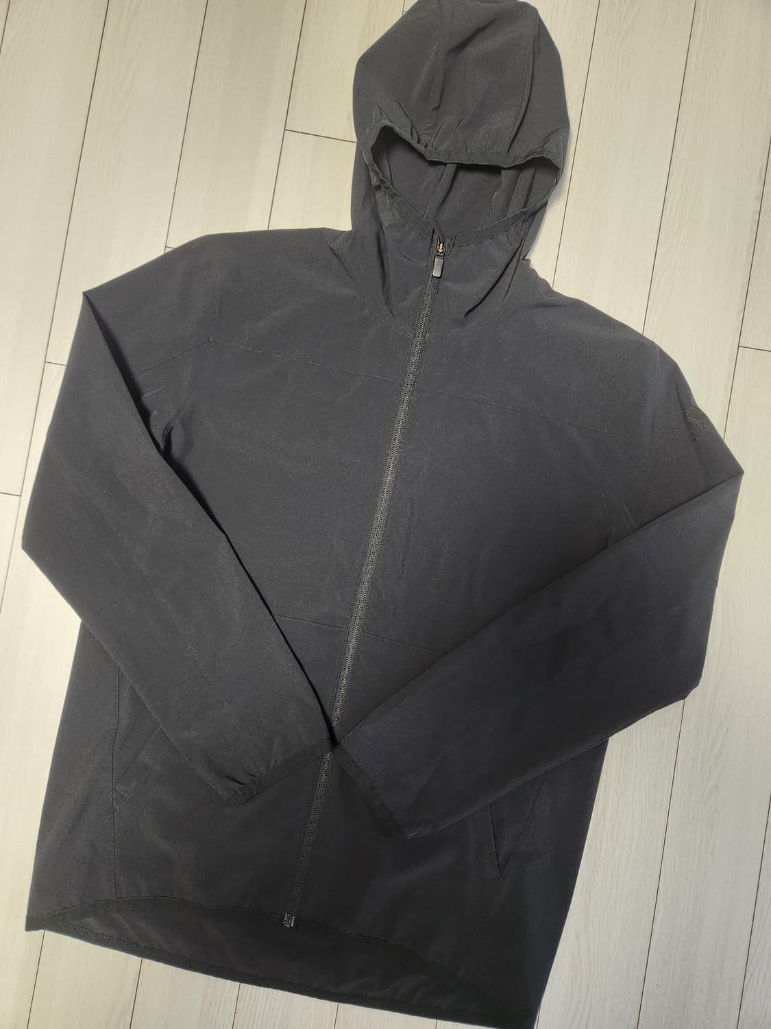 아디다스 경량 우븐 바람막이 집업 FL1507 씨티 풀 집 우븐 후디 C 상품이미지2