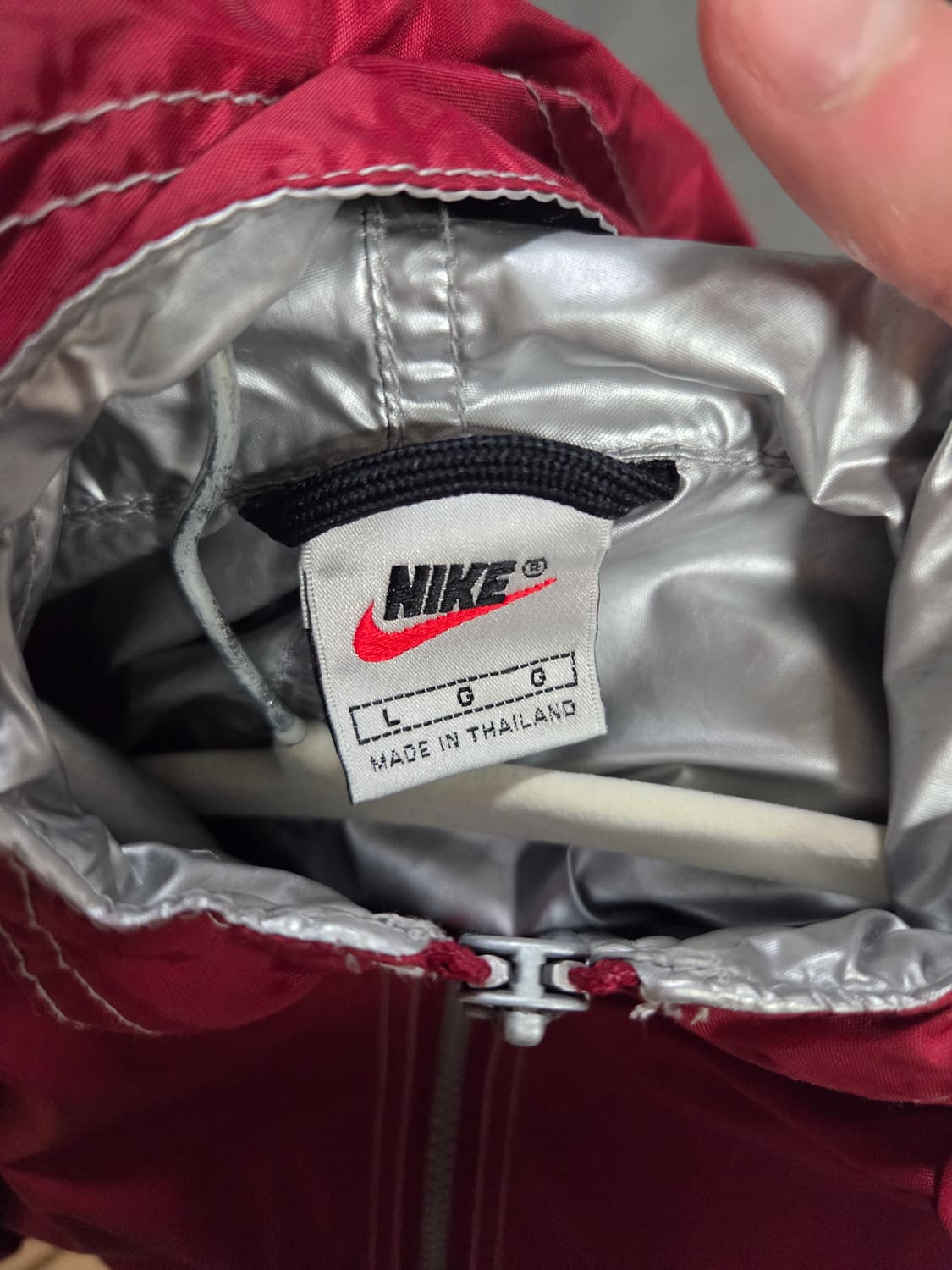 올드 나이키 남성 후드 아노락 L 상품이미지4
