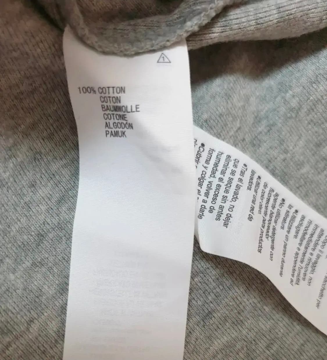 MUJI 무지 코튼 하프 넥 니트 롱슬리브 M    상품이미지4