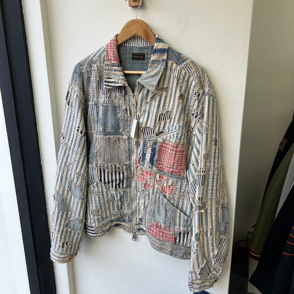 캐피탈 리버티 보로 집업 블루종 자켓 상품이미지2