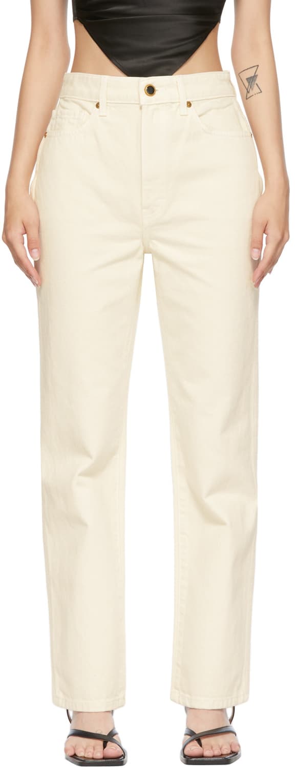 Khaite Abigail Ivory 26 size 상품이미지2