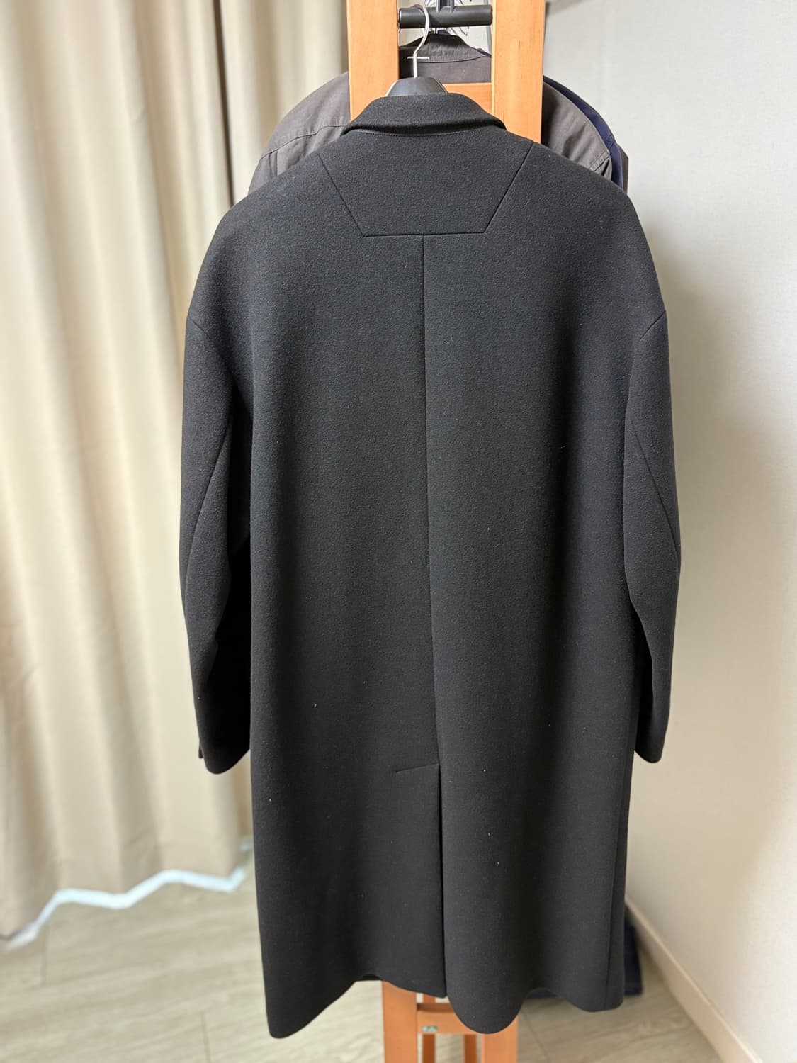 준지 울 싱글 코트 상품이미지2