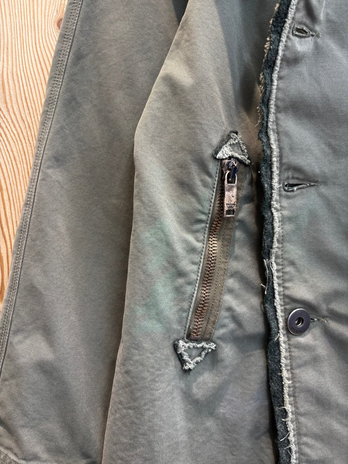 00s 디젤 데미지 코트 자켓 상품이미지6