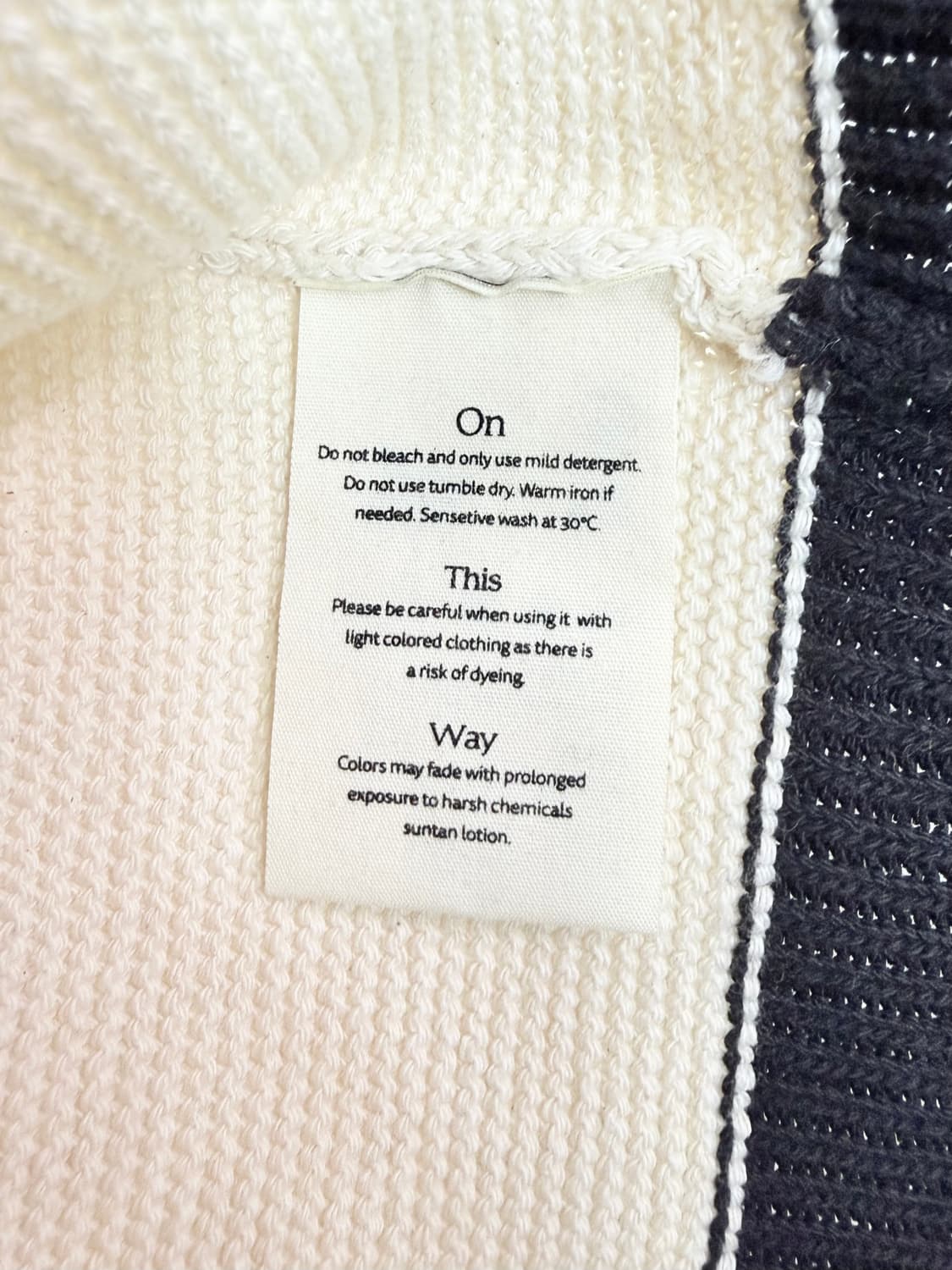 호와스 벤 하프 니트 상품이미지9